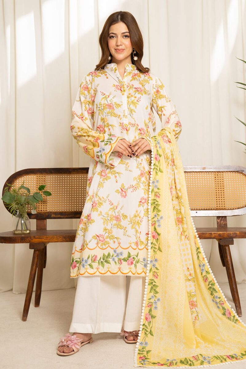 Zara Shahjahan Sulé Coco Lawn – D-02