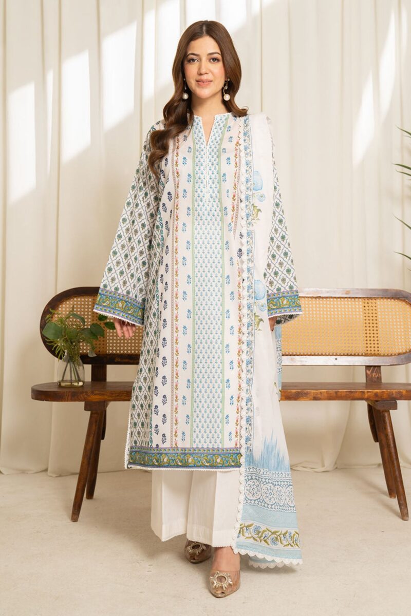 Zara Shahjahan Sulé Coco Lawn – D-03 - Image 3