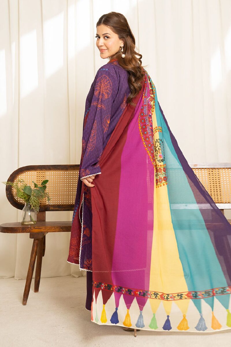 Zara Shahjahan Sulé Coco Lawn – D-05 - Image 3