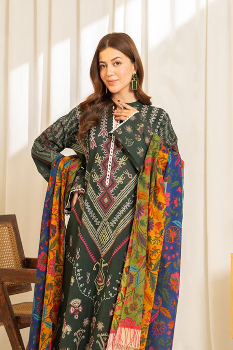 Zara Shahjahan Sulé Coco Lawn – D-07