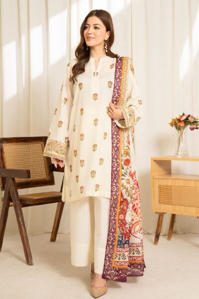 Zara Shahjahan Sulé Coco Lawn – D-09