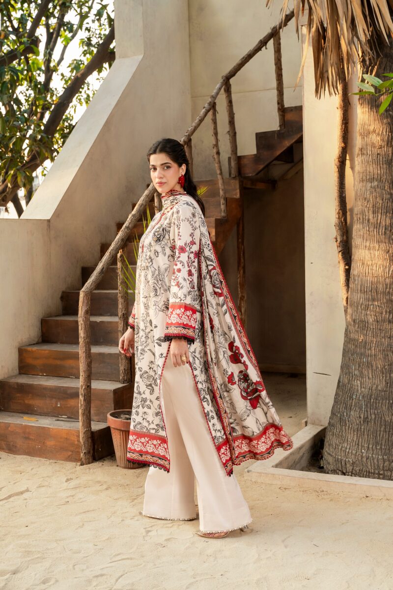 Printed - Lawn - 3pc - D136 - Acai - Image 3