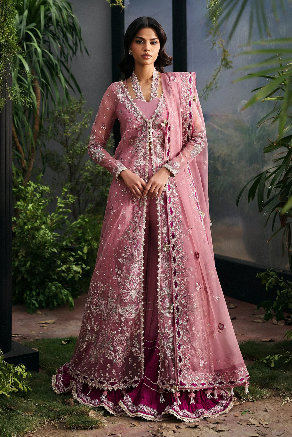 Afrozeh La Fuchsia ’25 Party Collection | Seraira