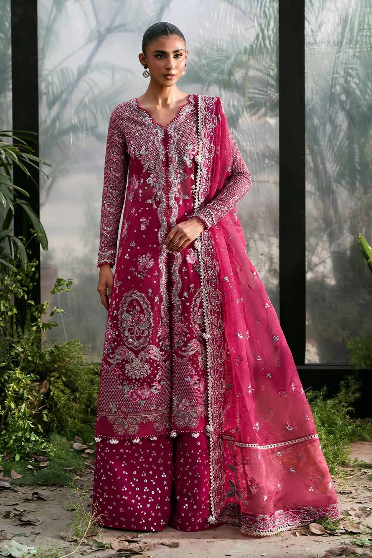 Afrozeh La Fuchsia ’25 Party Collection | Rowan