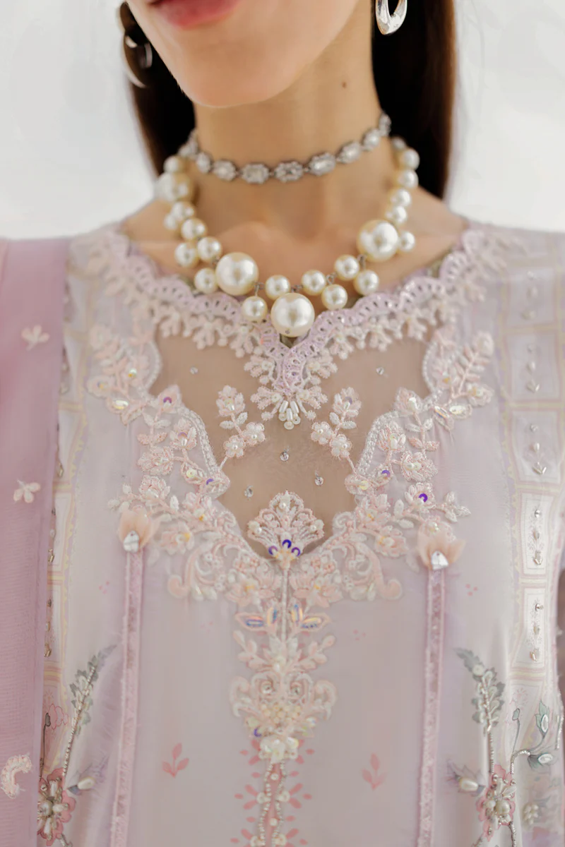 Qalamkar Luxe Silk Collection 2025 | LK-04 - Image 4
