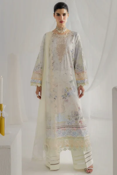Qalamkar Luxe Silk Collection 2025 | LK-02