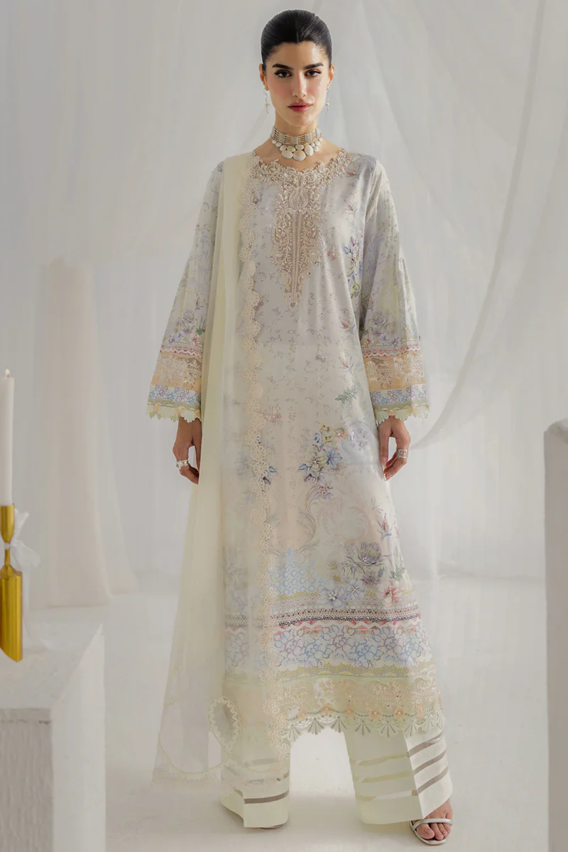 Qalamkar Luxe Silk Collection 2025 | LK-02 - Image 2