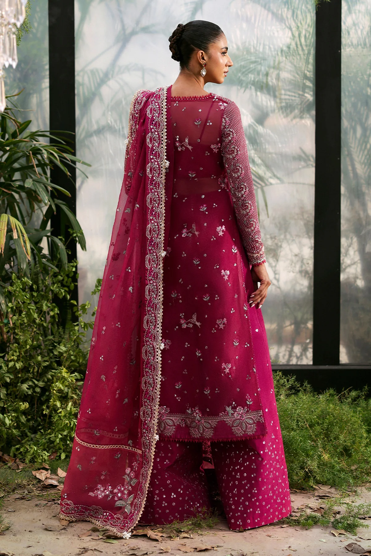 Afrozeh La Fuchsia ’25 Party Collection | Rowan - Image 2