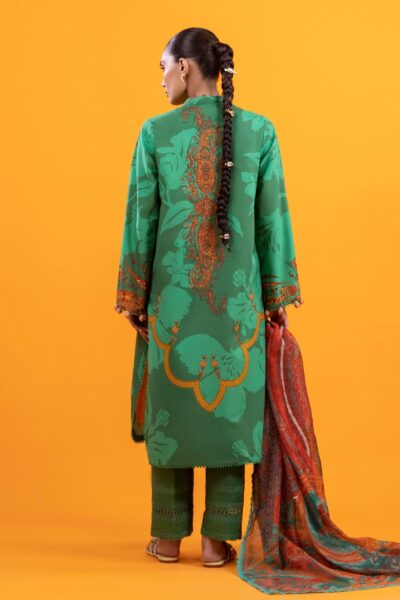 3 Pc Lawn Suit H253-001B-3DE
