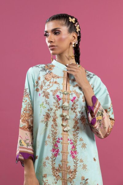2 Pc Lawn Suit H253-005B-2C