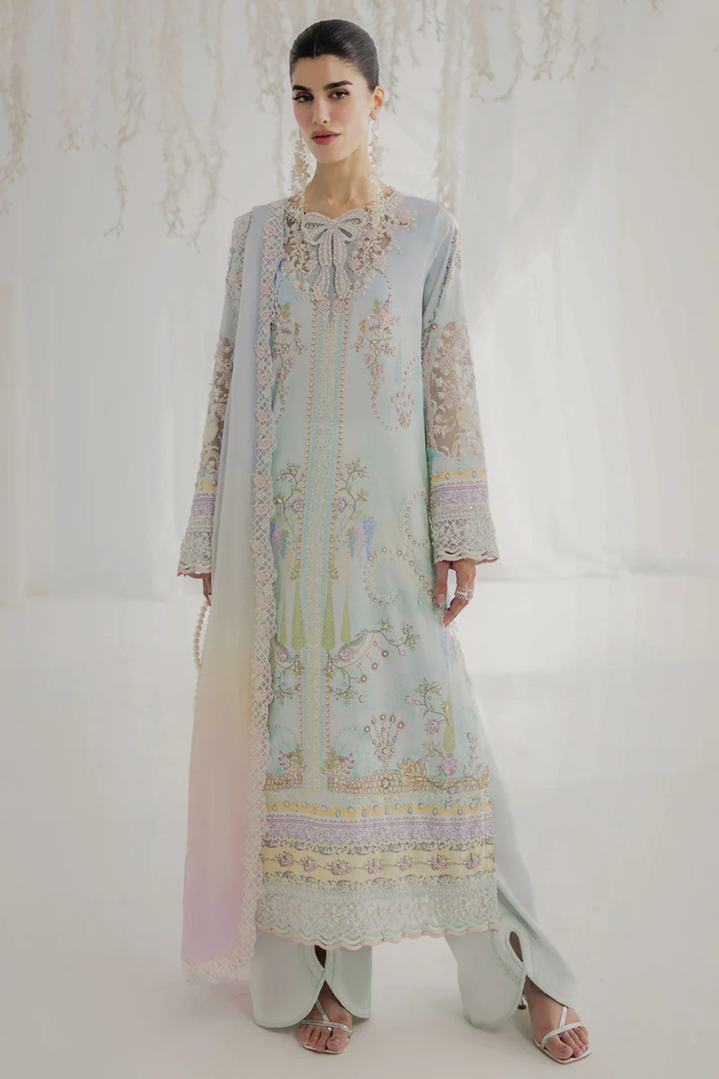 Qalamkar Luxe Silk Collection 2025 | LK-01