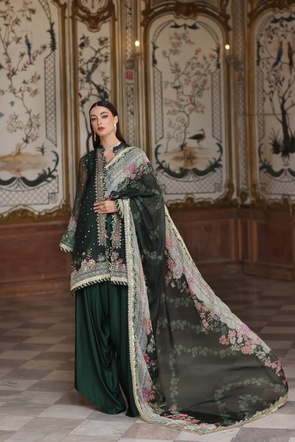Noor Noor Festive ’25 | Saadi Aasad | D5 – Green - Image 2