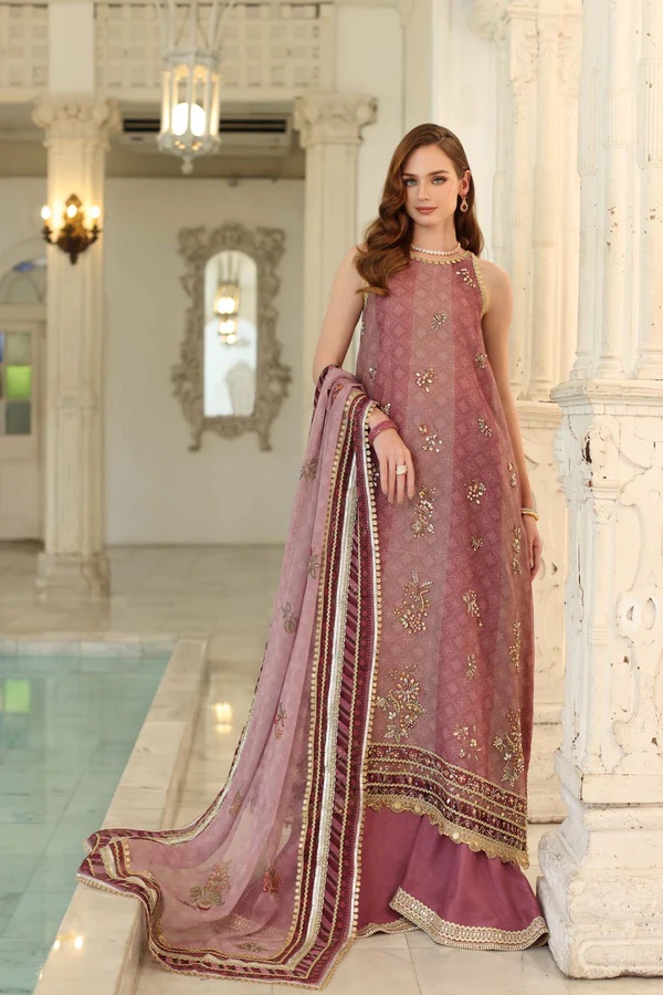 Noor Noor Festive ’25 | Saadi Aasad | D6 – Rose Pink