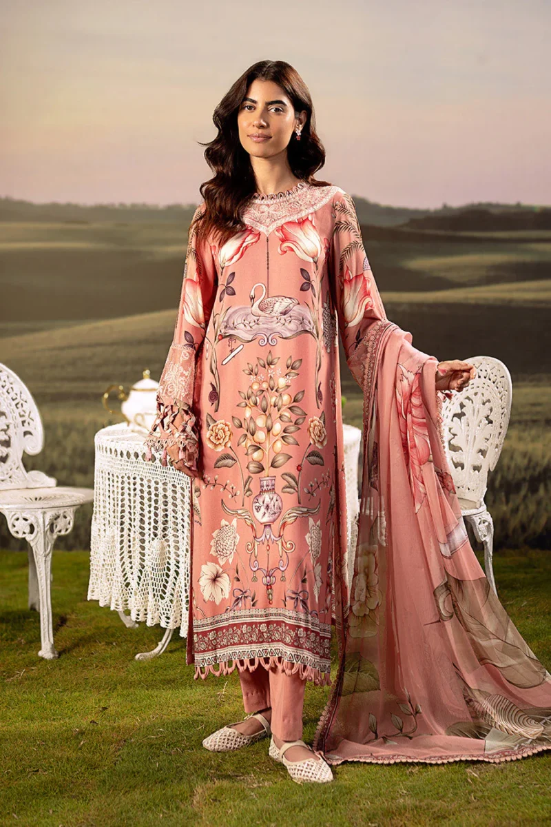 MARIA B M Basics Arabic Lawn | MB-PFUS25-04B