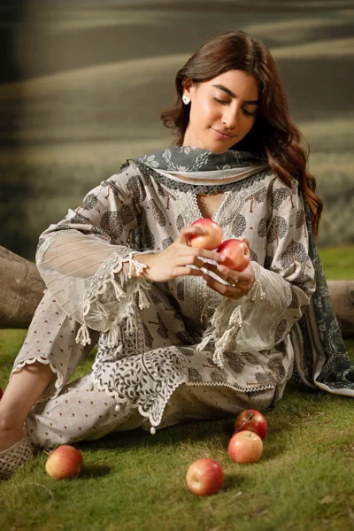 MARIA B M Basics Arabic Lawn | MB-PFUS25-03A
