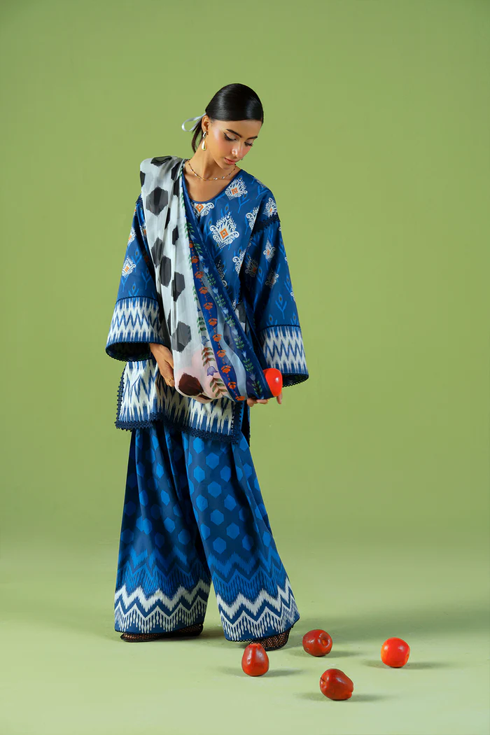 Saira Rizwan Digital Printed ’25 | CITY BLOOM – JPU25-09 - Image 5