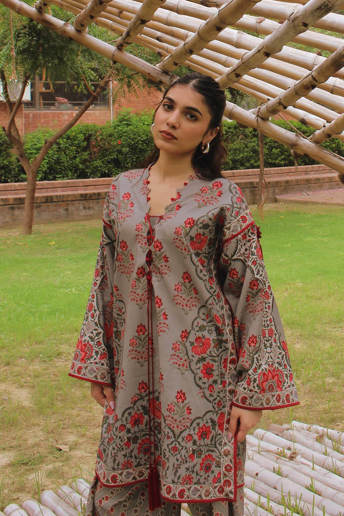 Saira Rizwan Digital Printed ’25 | SILVER LINING – JPU25-03 - Image 5