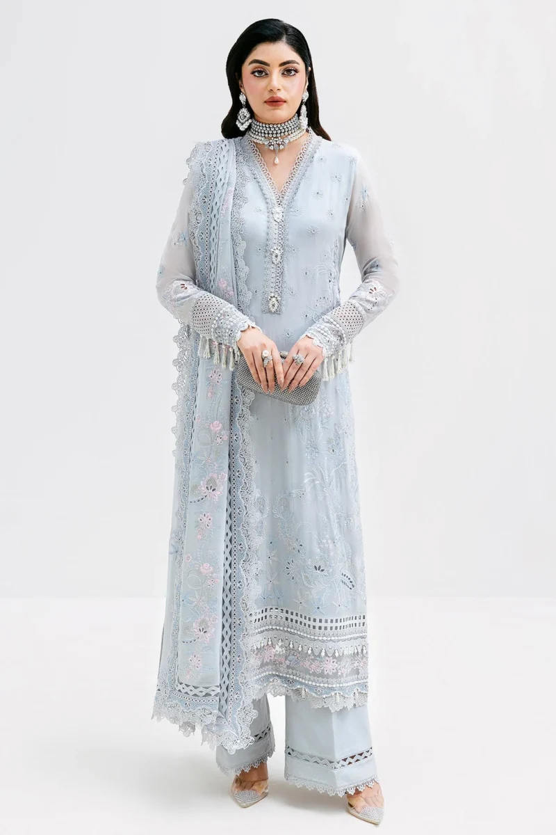 Imrozia Luxe Serene Georgette 3Pc Suit || S-1091 STONE
