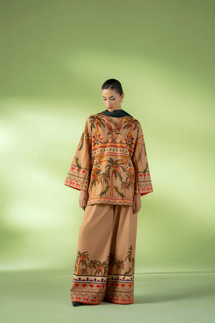 Saira Rizwan Digital Printed ’25 | GOLDEN HOUR – JPU25-05 - Image 2