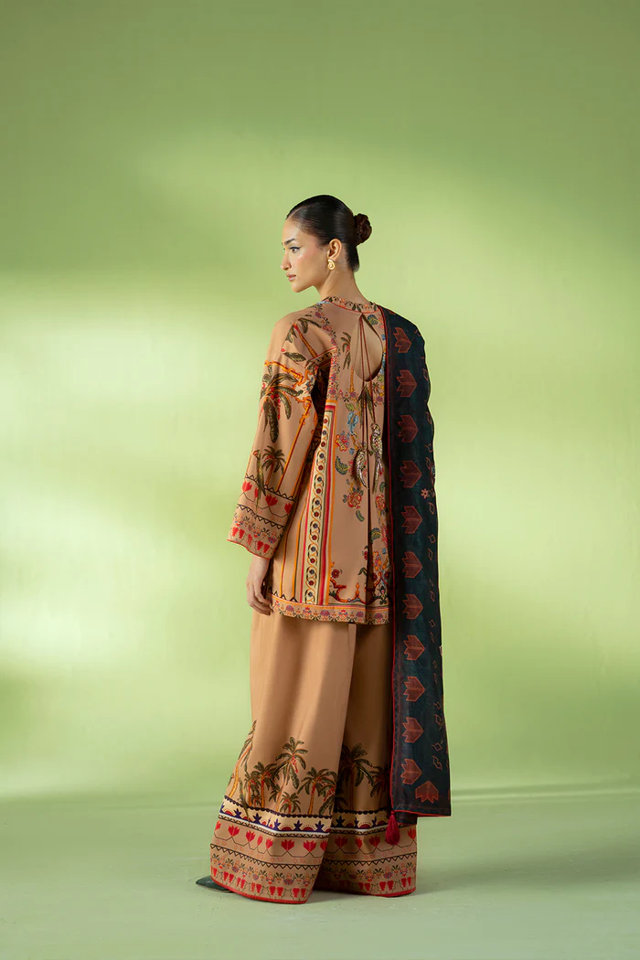 Saira Rizwan Digital Printed ’25 | GOLDEN HOUR – JPU25-05 - Image 4