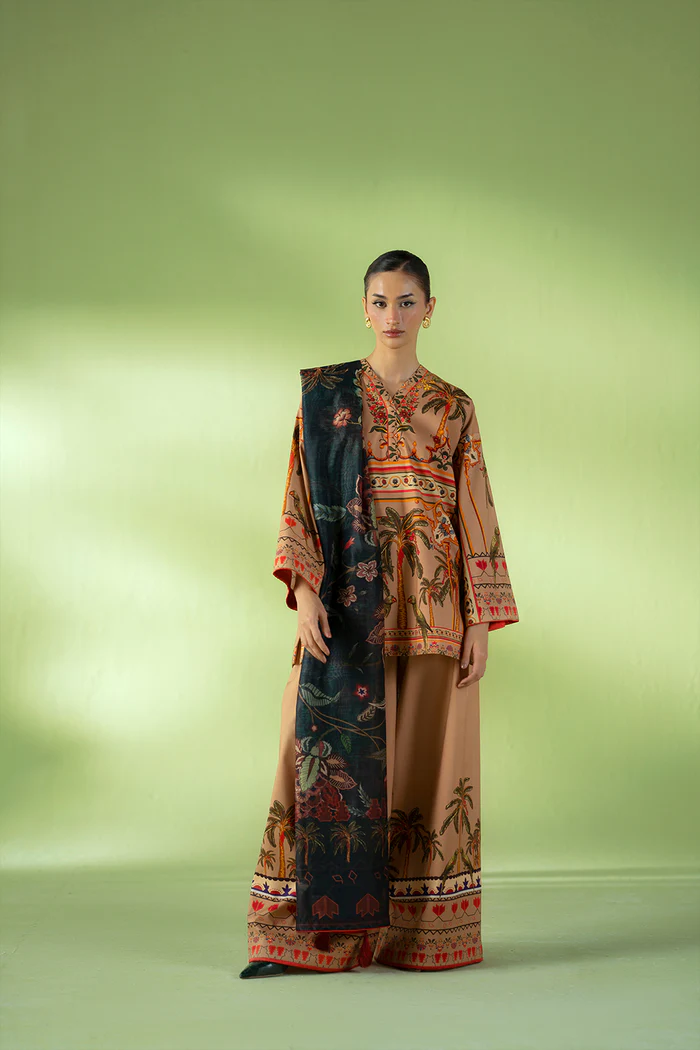 Saira Rizwan Digital Printed ’25 | GOLDEN HOUR – JPU25-05