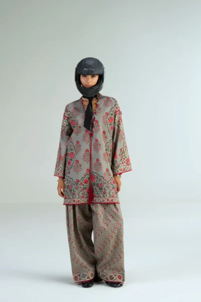 Saira Rizwan Digital Printed ’25 | SILVER LINING – JPU25-03