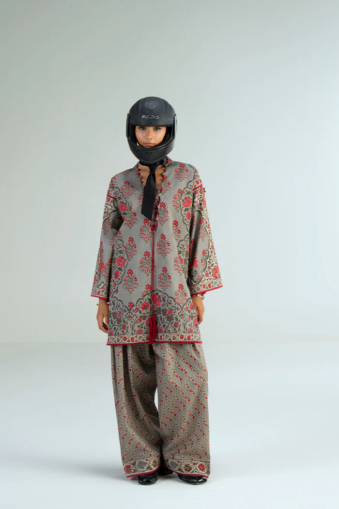 Saira Rizwan Digital Printed ’25 | SILVER LINING – JPU25-03 - Image 2