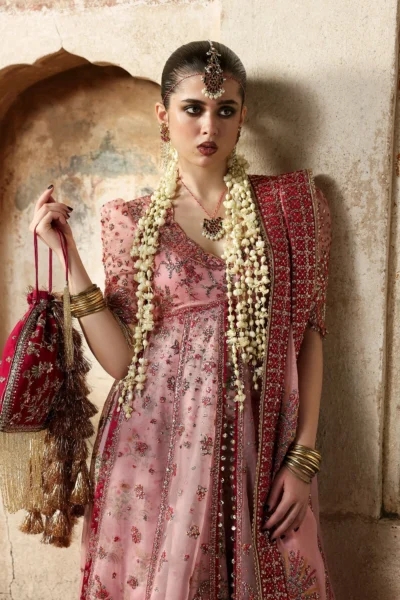 Massarat – Festive Unstitched ’25 by Hussain Rehar | Roshanara