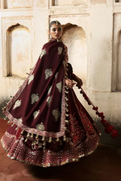 Massarat – Festive Unstitched ’25 by Hussain Rehar | Gulnar