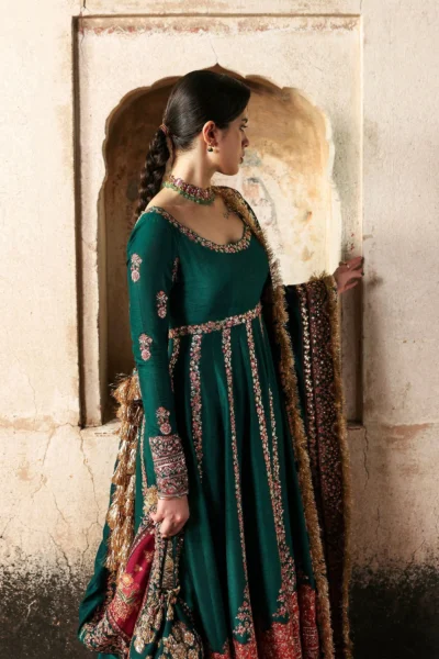 Massarat – Festive Unstitched ’25 by Hussain Rehar | Meherunissa