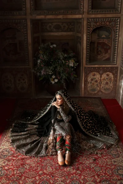 Massarat – Festive Unstitched ’25 by Hussain Rehar | Noor Jehan