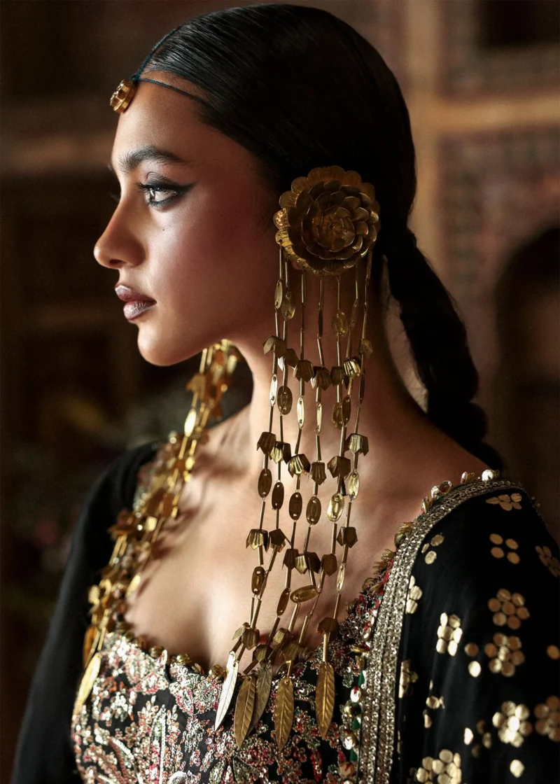 Massarat – Festive Unstitched ’25 by Hussain Rehar | Noor Jehan - Image 3