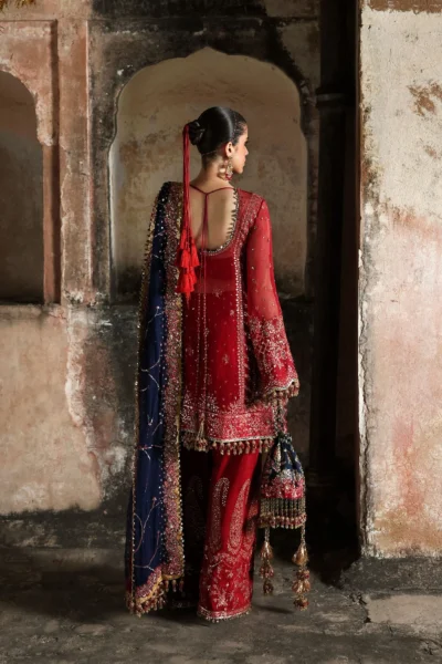 Massarat – Festive Unstitched ’25 by Hussain Rehar | Shahrbano
