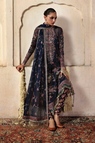 Massarat – Festive Unstitched ’25 by Hussain Rehar | Rabab