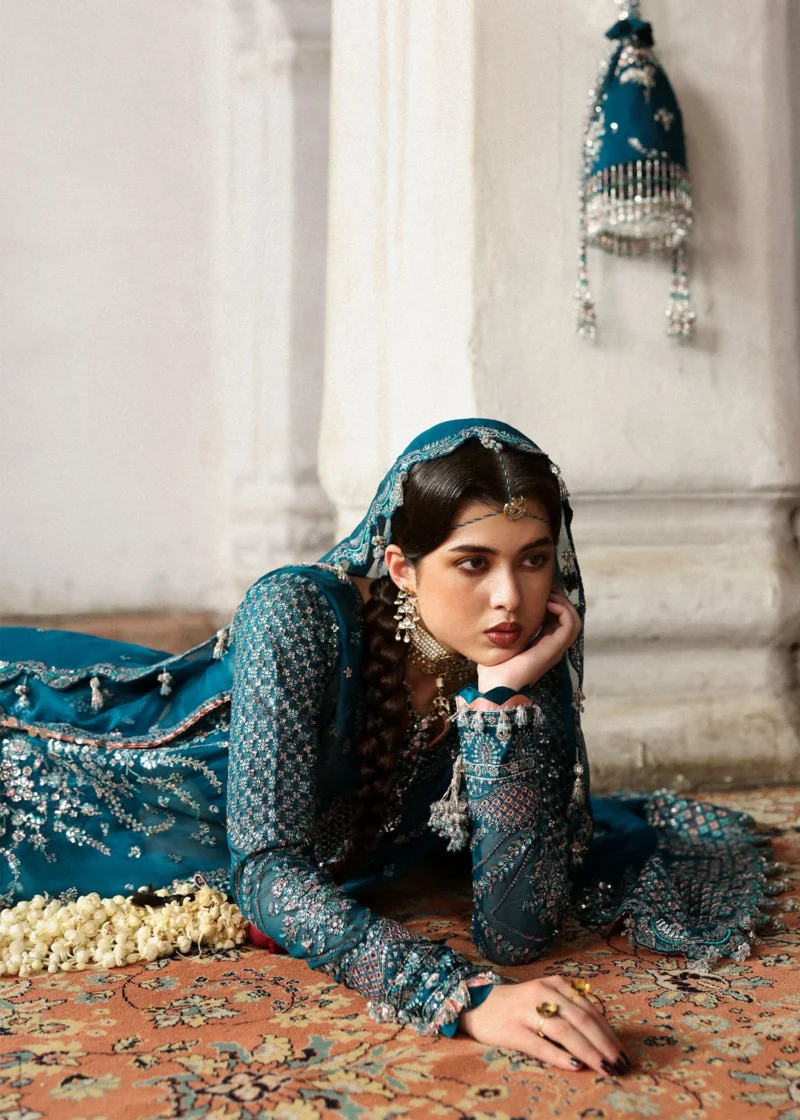 Massarat – Festive Unstitched ’25 by Hussain Rehar | Zebunisa - Image 2