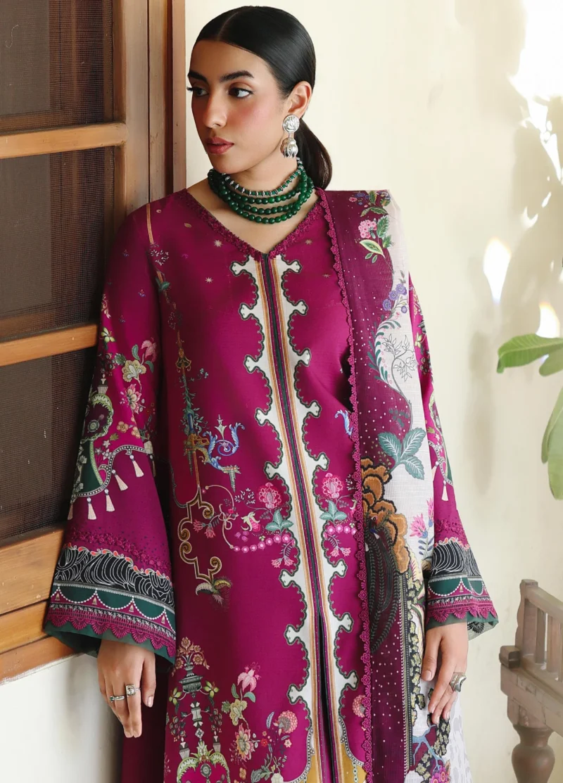 Qprints By Qalamkar QLM25PW || QW-04 B Lacey - Image 3