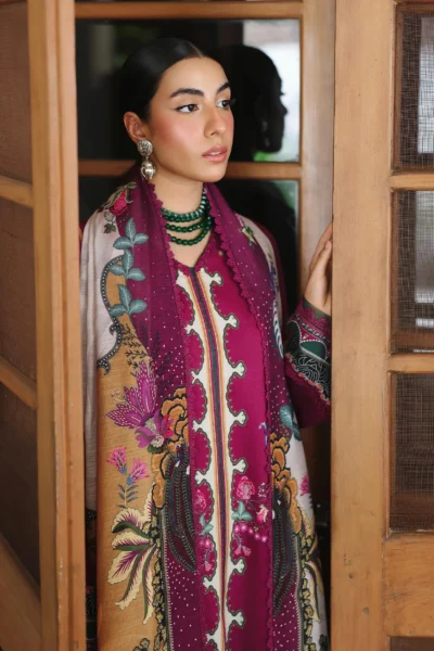 Qprints By Qalamkar QLM25PW || QW-04 B Lacey