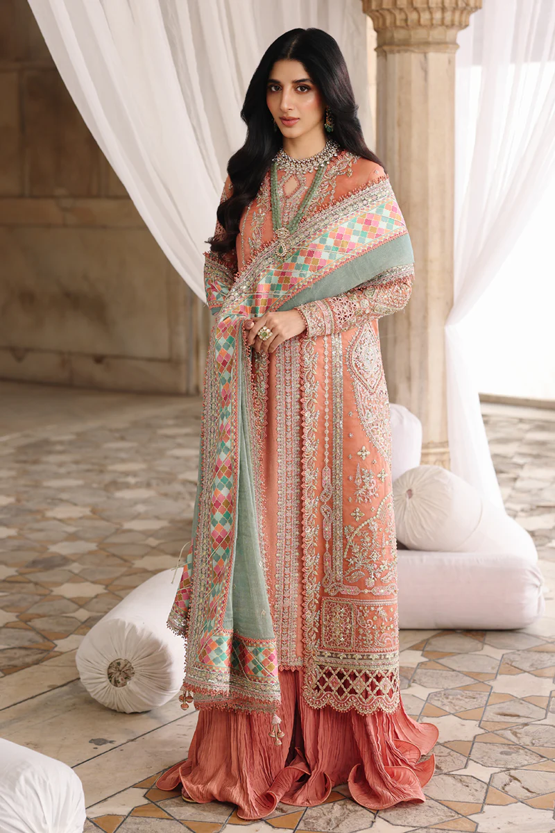 Qalamkar Shadmani Wedding Formals || RH-04 ZEHRA - Image 5