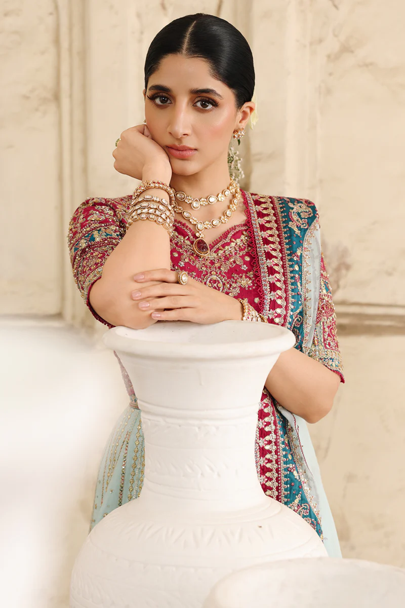 Qalamkar Shadmani Wedding Formals || RH-08 LAYLA - Image 3