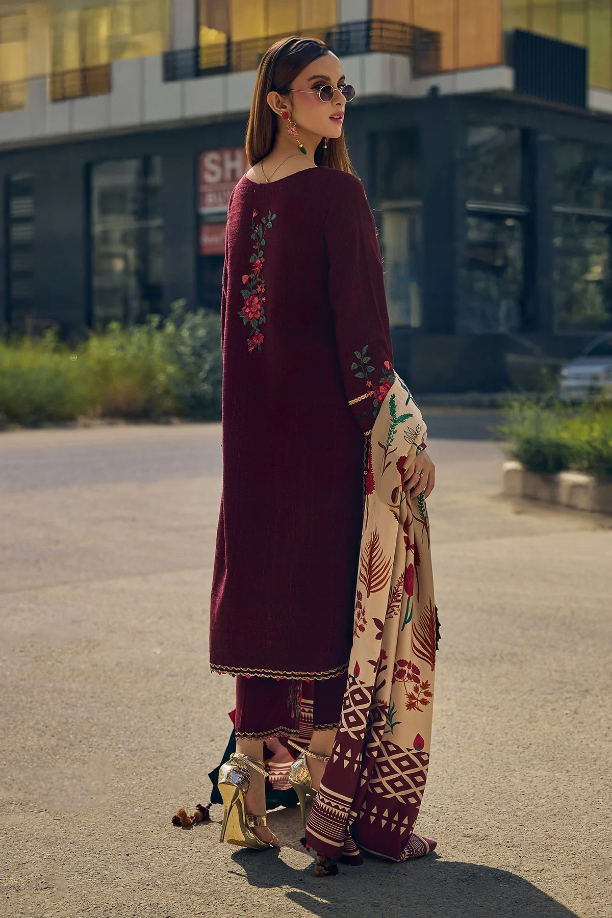 Charizma Poshima Vol-02 Embroidered Leather || PSW5-10 - Image 3