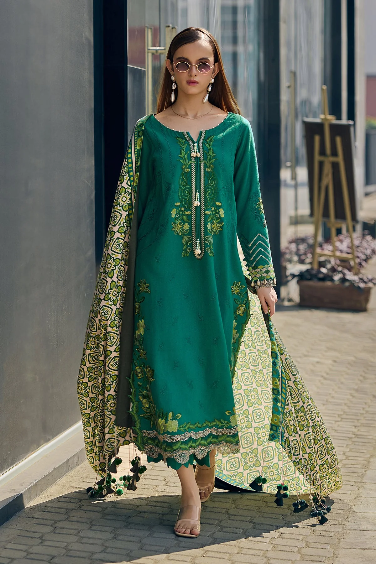 Charizma Poshima Vol-02 Embroidered Leather || PSW5-13 - Image 2