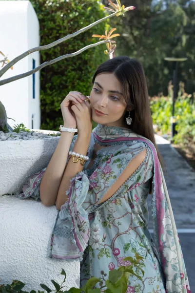 Elaf Prints Lawn Vol 1 2026 | 8A EIRINI BLOOM