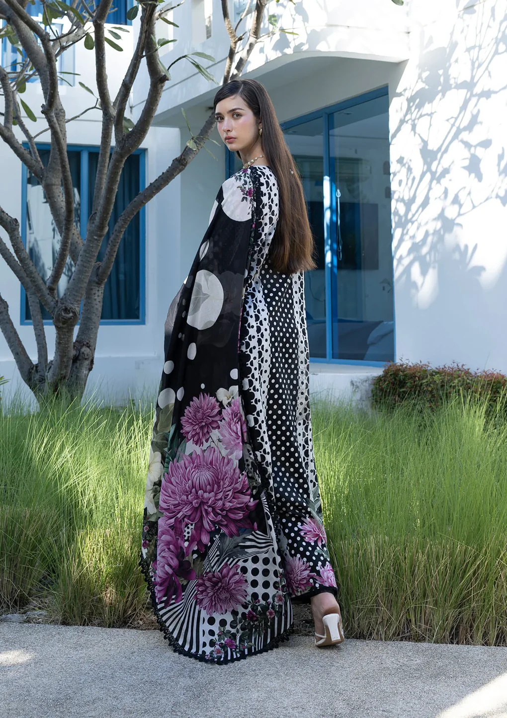 Elaf Prints Lawn Vol 1 2026 | 1B POIS & HER - Image 2