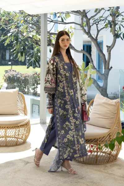 Elaf Prints Lawn Vol 1 2026 | 6A BOO BERRY