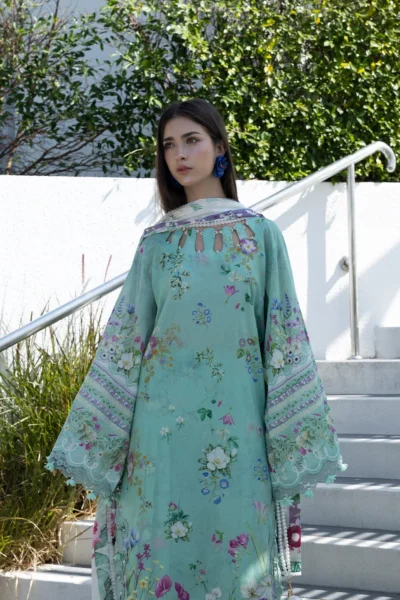 Elaf Prints Lawn Vol 1 2026 | 7A TEAL ME