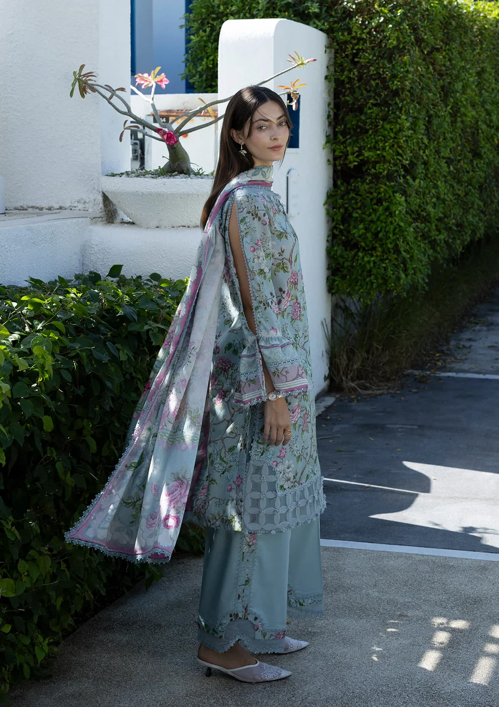 Elaf Prints Lawn Vol 1 2026 | 8A EIRINI BLOOM - Image 3