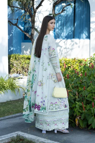 Elaf Prints Lawn Vol 1 2026 | 7B MOON FLOWER