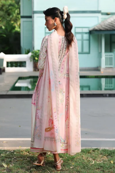 Q Prints by Qalamkar | Lawn 2026 | Elara