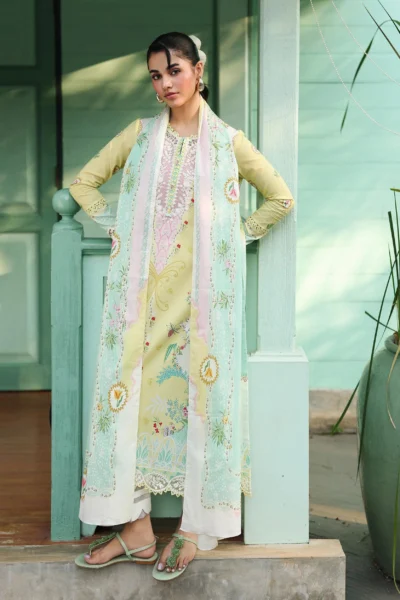 Q Prints by Qalamkar | Lawn 2026 | Jovie