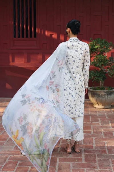 Q Prints by Qalamkar | Lawn 2026 | Aerin